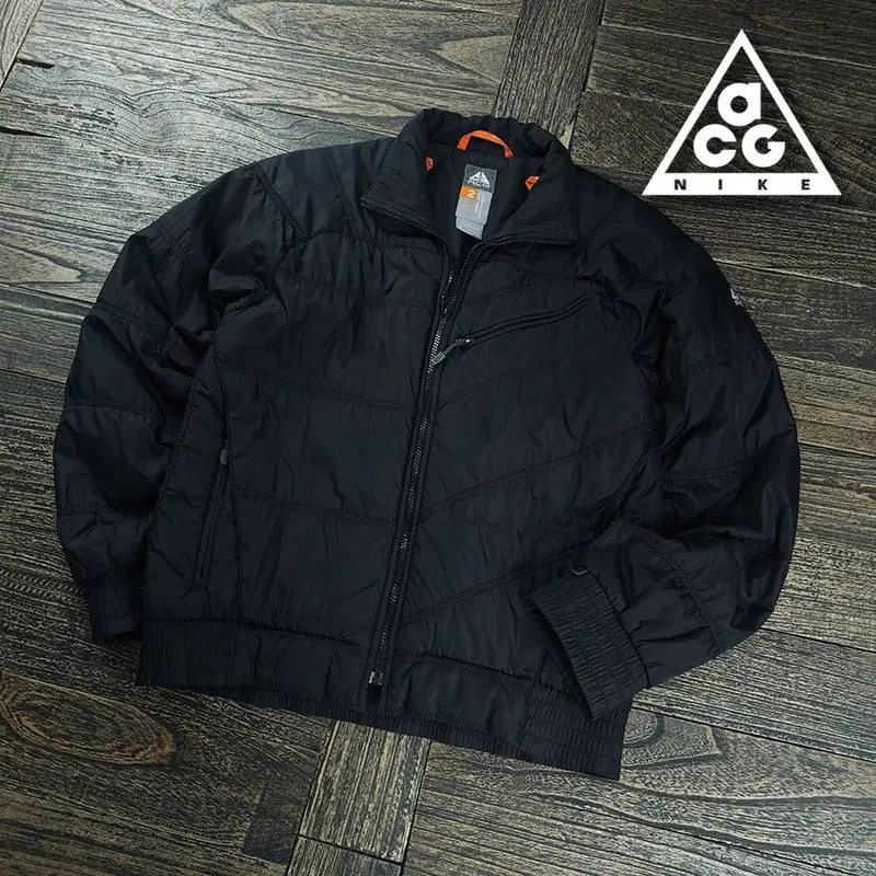 나이키 ACG 슬리프 로고 경량 패딩 자켓 블랙 M23027