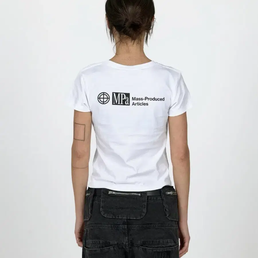 PLASTIC PRODUCT MPa T-SHIRT WOMEN (WHITE)