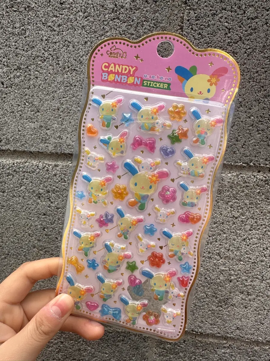 우사하나 봉봉스티커 산리오 굿즈 문구 다꾸 소품
