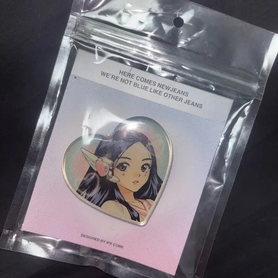 뉴진스 라인프렌즈 팝업 민지 그립톡