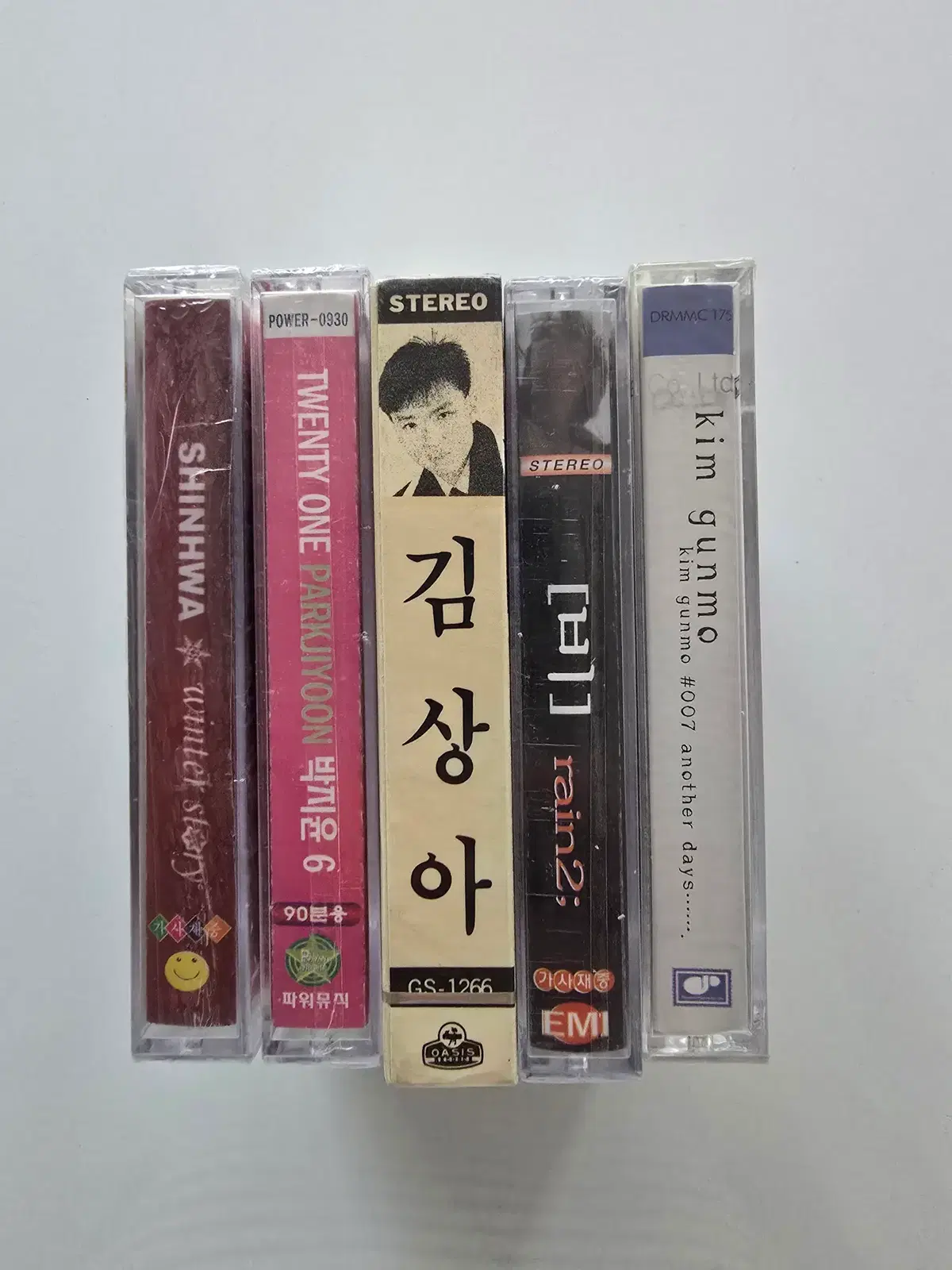 82 신화, 박지윤, 김상아, 비, 김건모 카세트테이프 총 5개 일괄판매