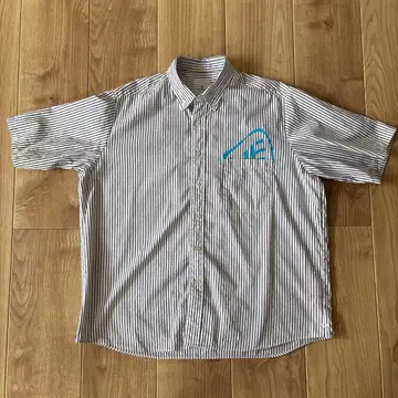 22SS uniform experiment 스트라이프 반팔 셔츠 1