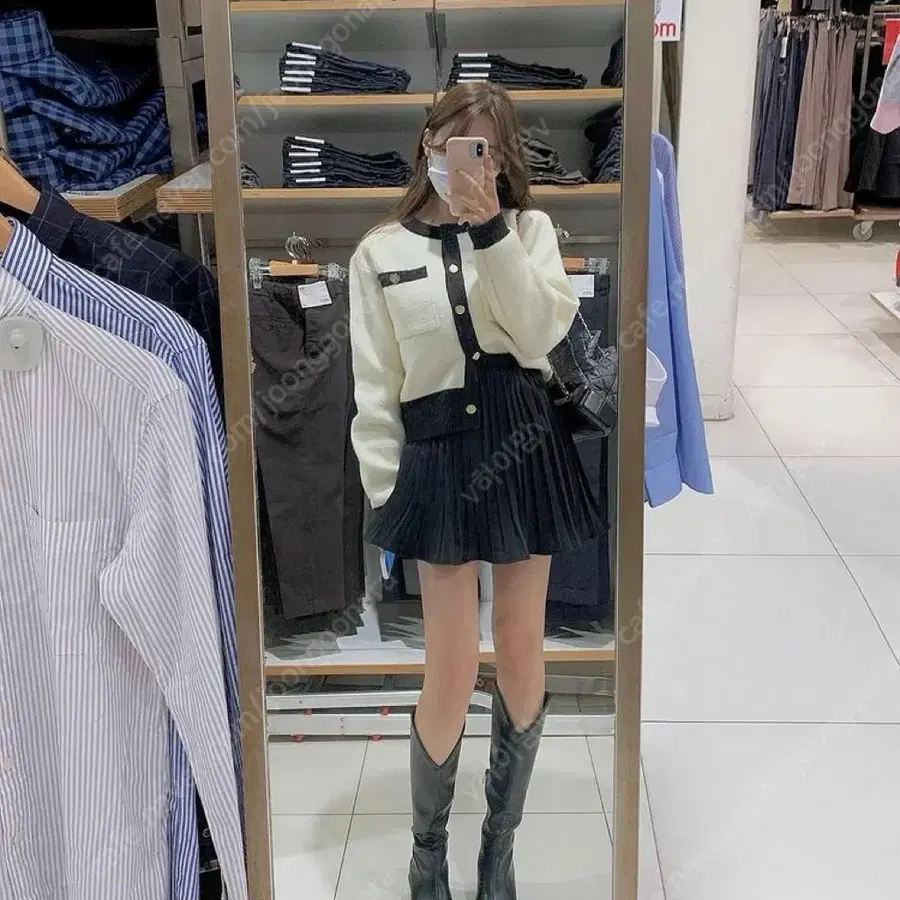 모던로브 샤* 트위드 가디건