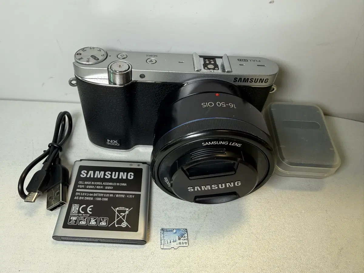 삼성 NX3000 카메라 16-50 OIS 렌즈 킷