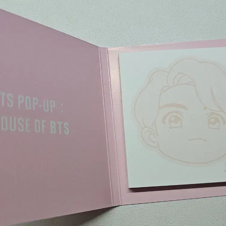 BTS POP-UP 포스트잇 정국 Jung Kook