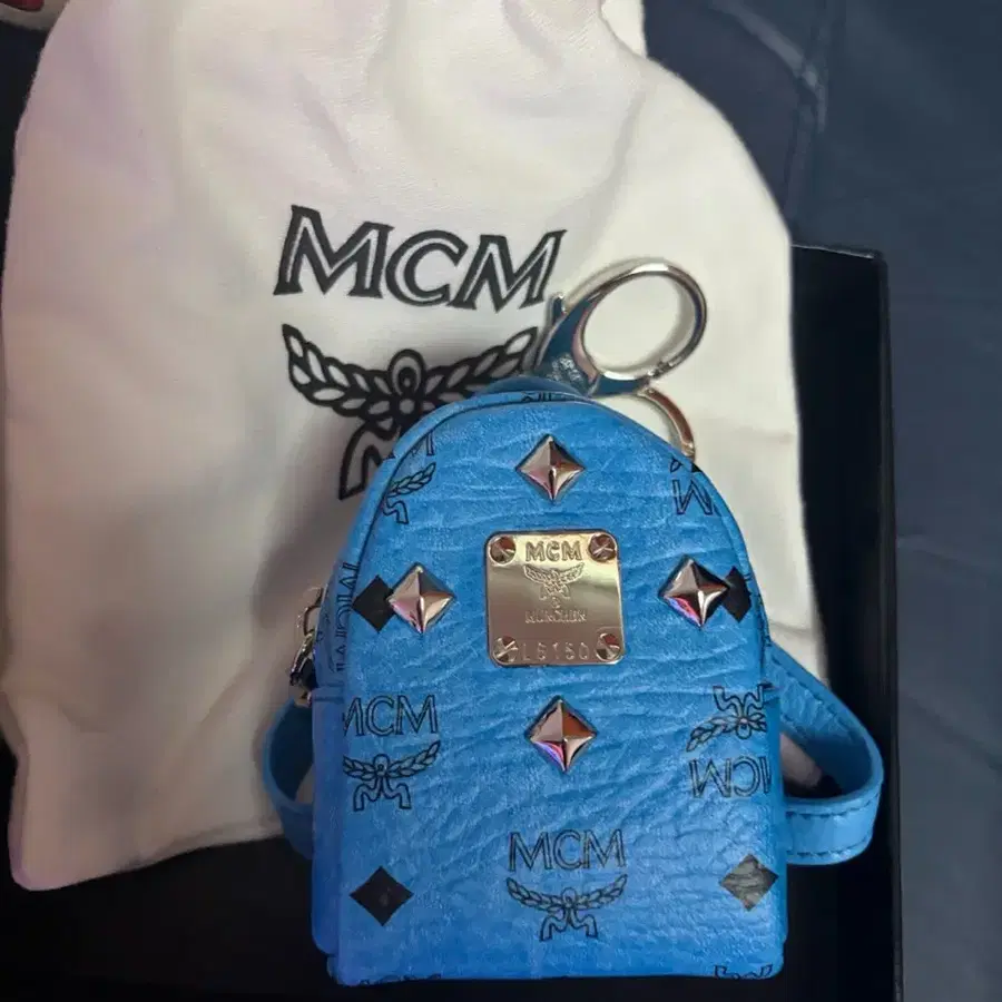 MCM 비세토스 키링 블루