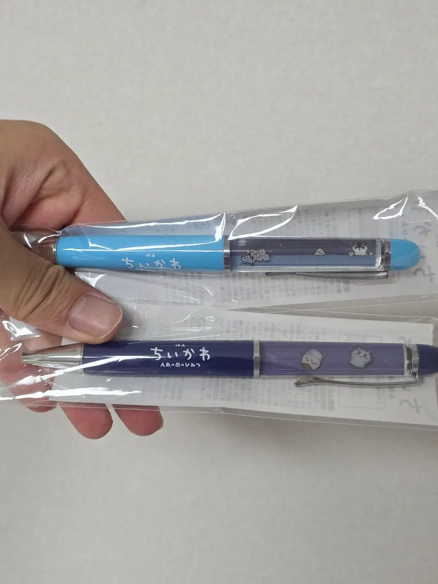 치이카와 영화 볼펜 도망쳐 둥실둥실 먼작귀 캐릭터 볼펜