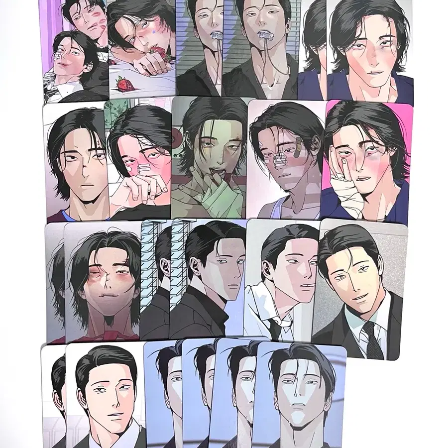 주의평화 주평 컬렉션 포토카드 컬포 포카 스페셜 포함 15종 23장 일괄 양도 BL