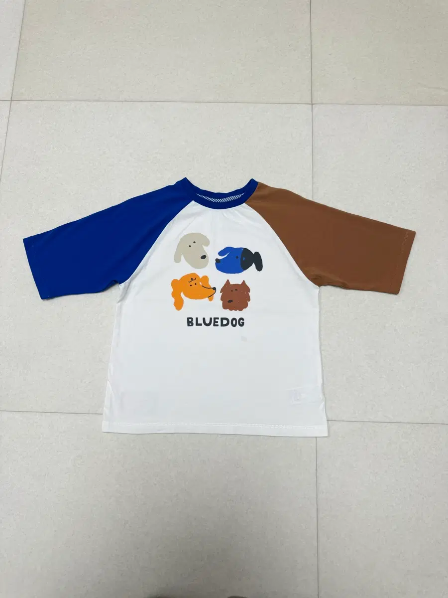 미착용) 블루독 7부티셔츠 12