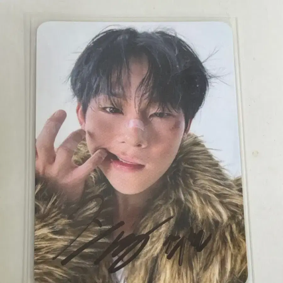 몬스타엑스 주헌 사인포카