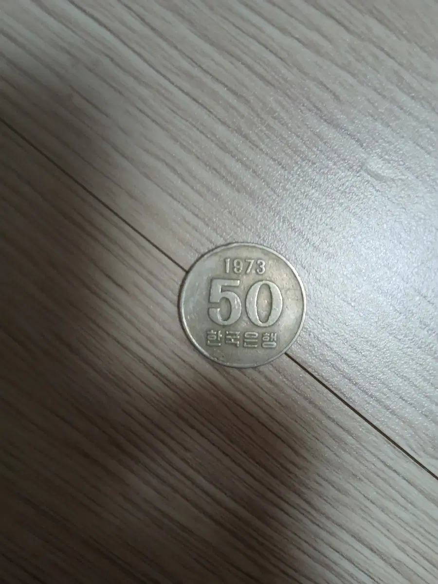 1973년 50원 동전