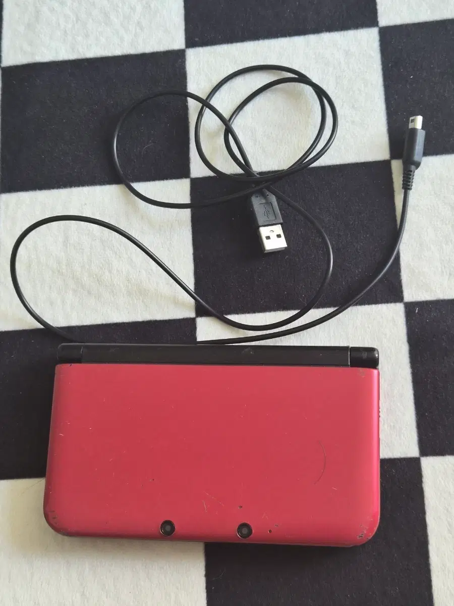 닌텐도 3DS 레드 xl 본체 + 충전기