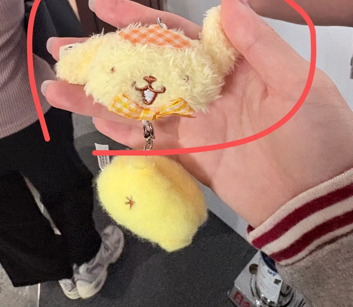 폼폼푸린 대롱가챠
