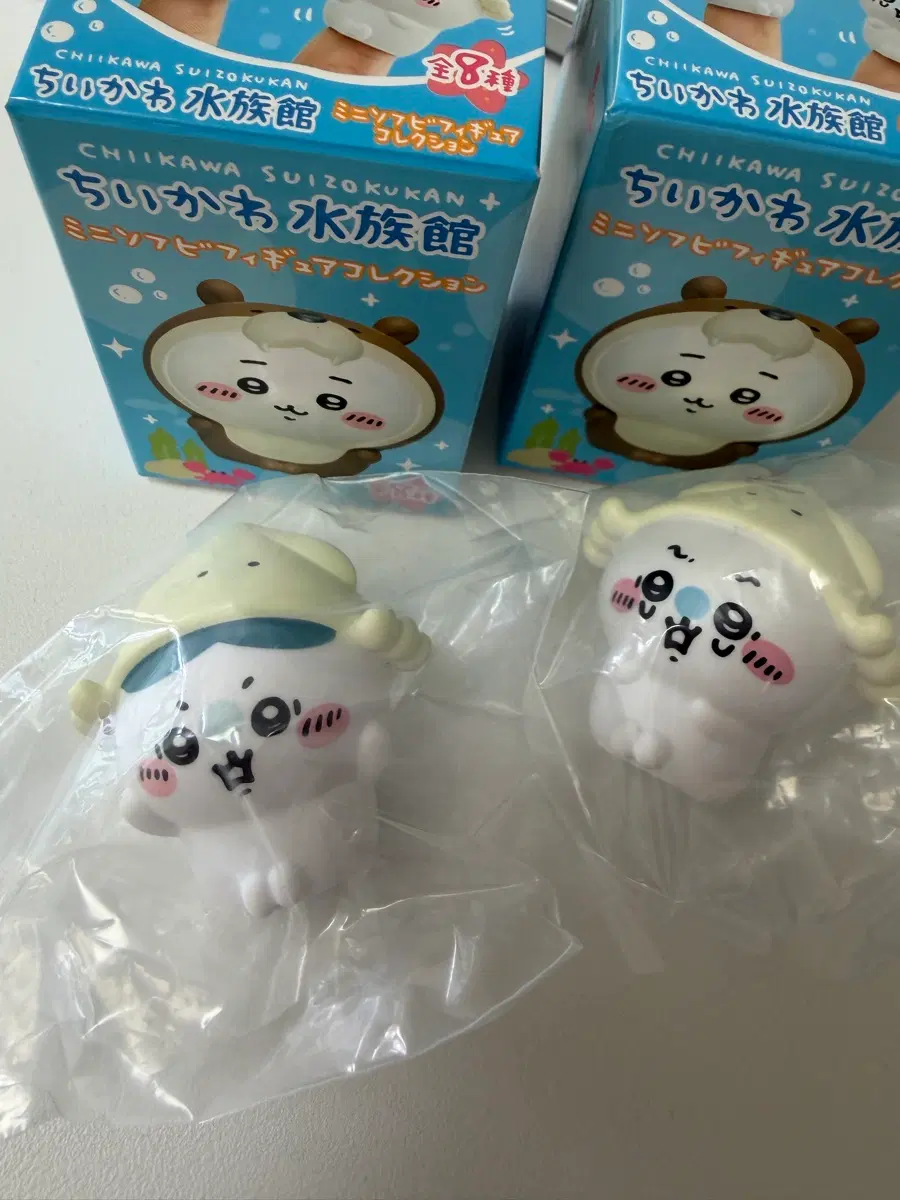 치이카와 수족관 먼작귀 하치와레 피규어