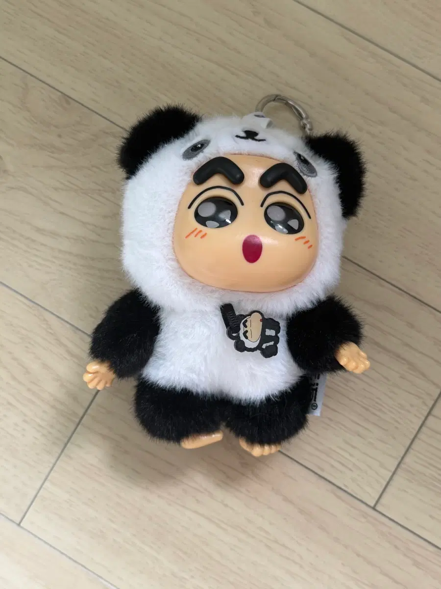 짱부부 판다 짱구 키링 인형