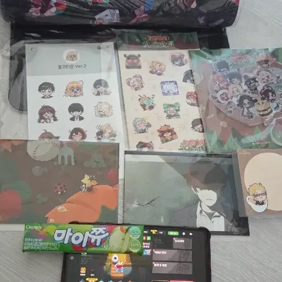 좀비고 장패드 가든파티 불새문화제 9회 굿즈