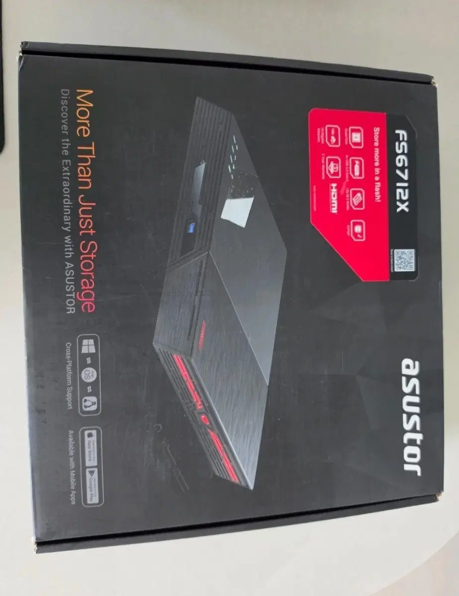 ASUSTOR Flashstor 12 Pro FS6712X 12베이 NVMe 10GbE NAS 팝니다