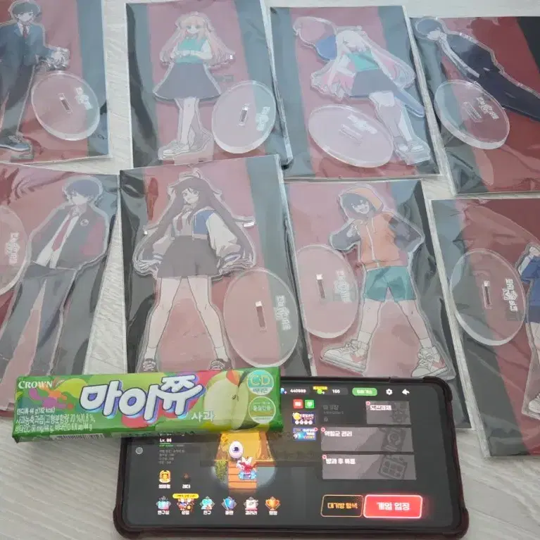 좀비고 11주년 리부트 아크릴스탠드 일괄