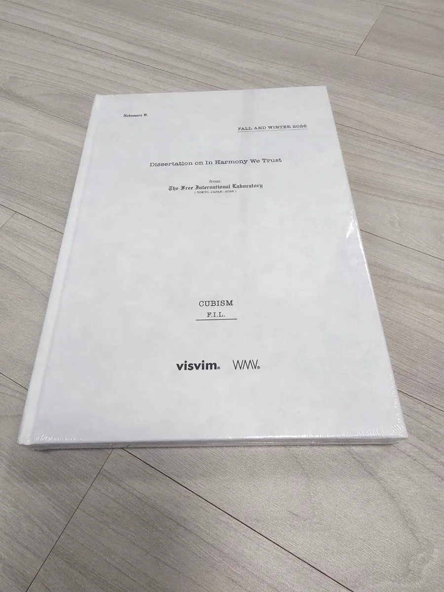 visvim 비즈빔 26fw 룩북 미개봉 판매합니다