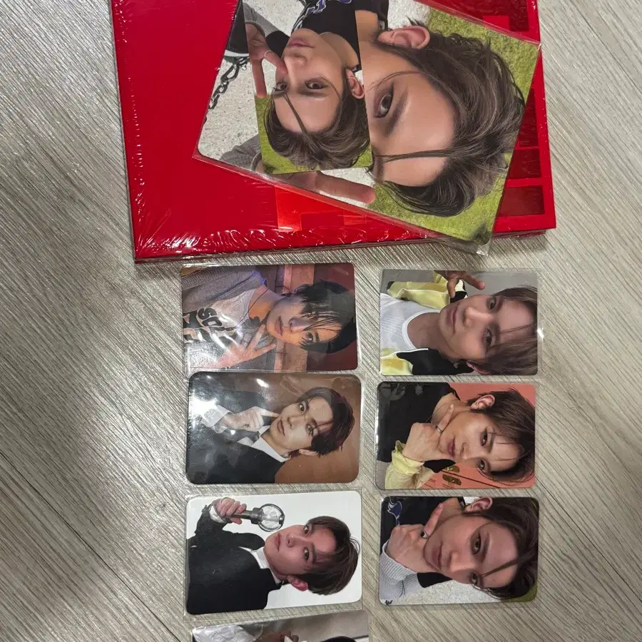 에반 미개봉앨범 포카