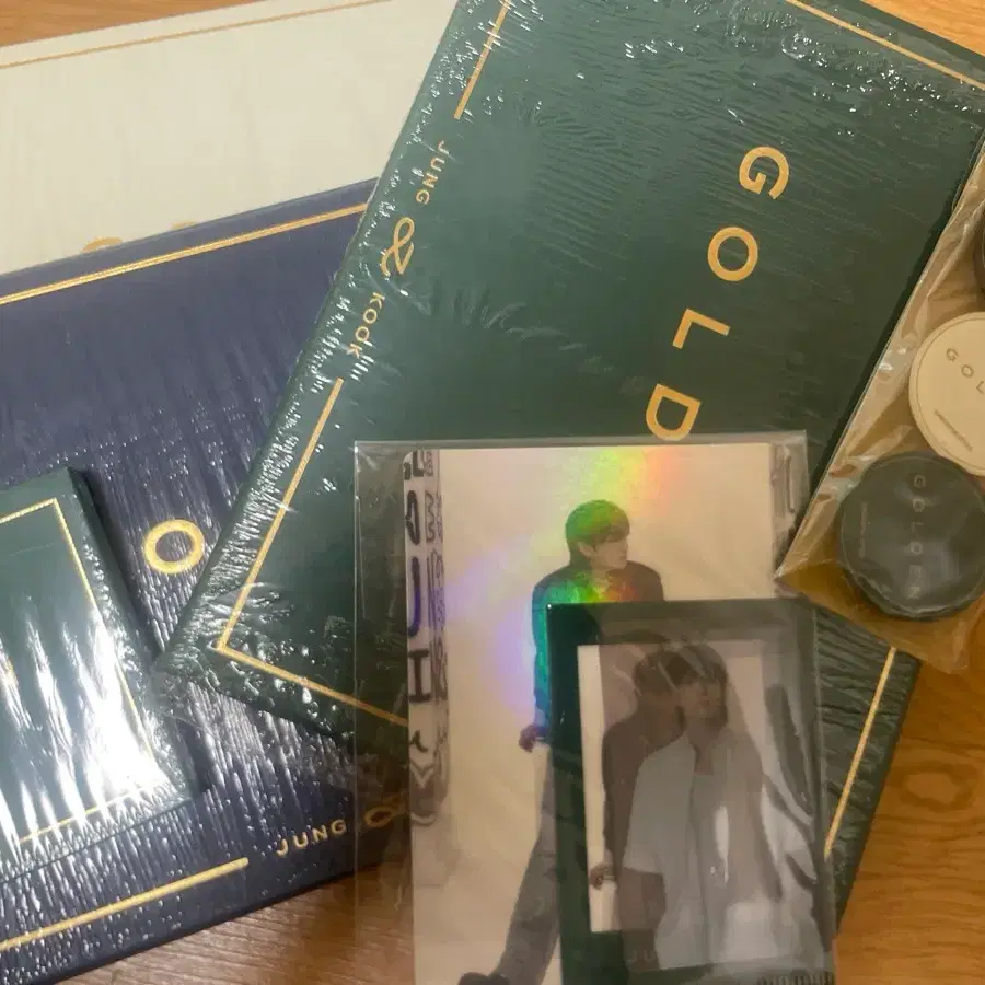 정국 GOLDEN 앨범 구성품
