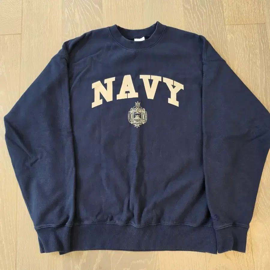 아웃스탠딩 NAVY 맨투맨 네이비 M(100~105)