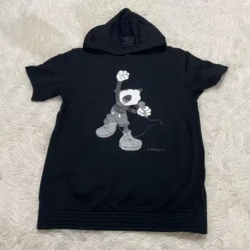 [ 새상품급 ] Roen x Disney 미키마우스 반팔 후디 후드티 44