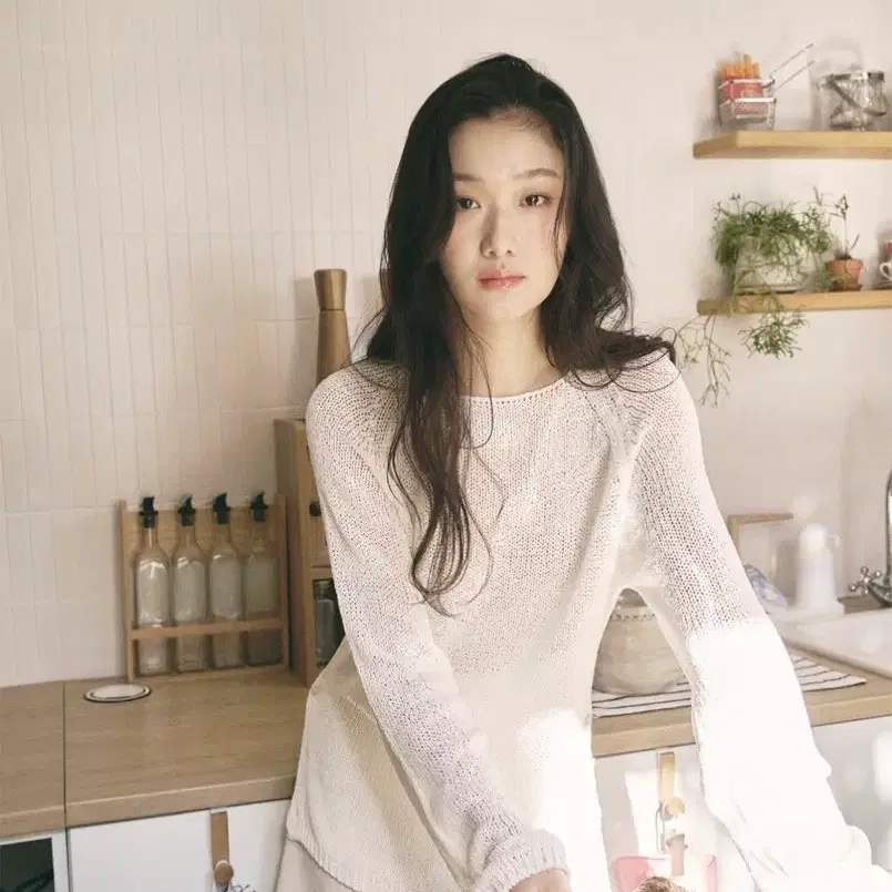새상품) 오브유이 시아 버튼 화이트