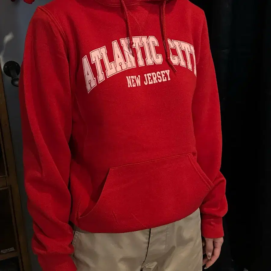 [러셀] Russell Athletic City Red Hoodie