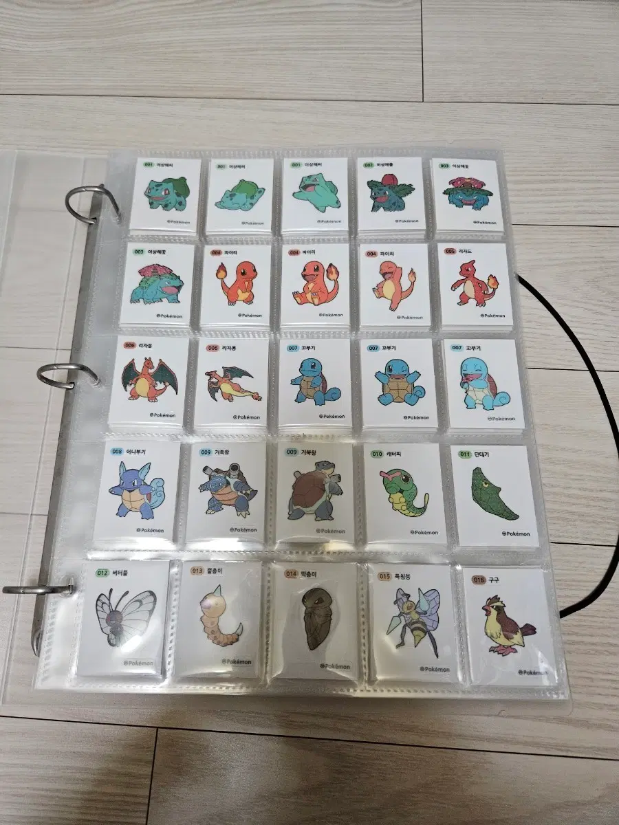 포켓몬스터 시즌1 씰북