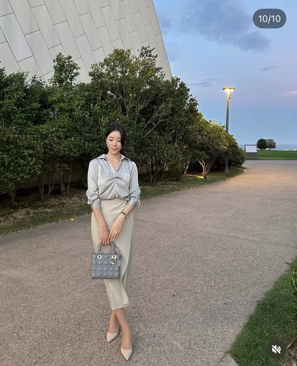 레브에 셔링 슬릿스커트 블랙 s 오피스룩 하객룩