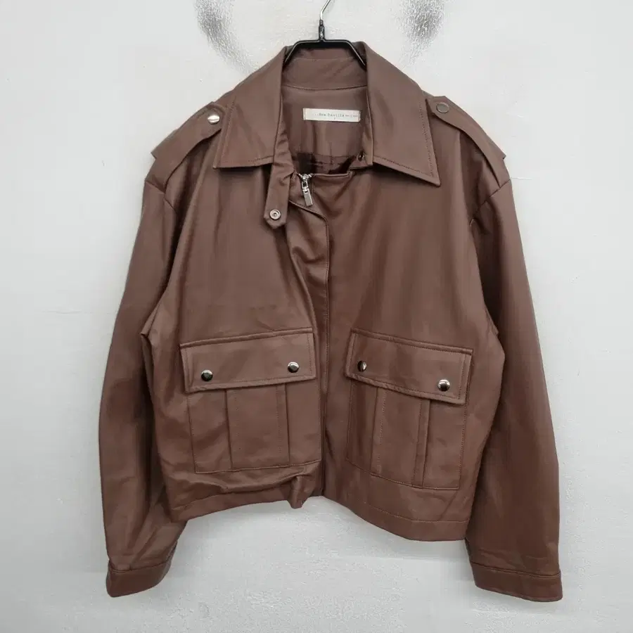 [여성77 size] New Banilla 가죽 자켓
