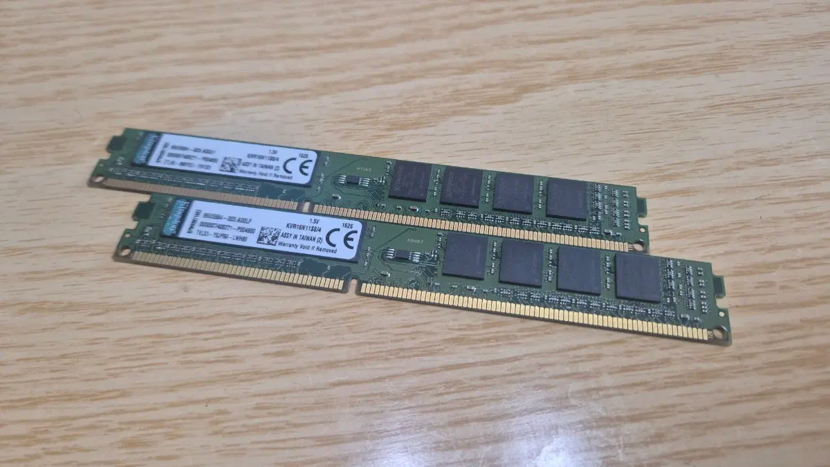 킹스톤 DDR3 RAM 4GB (2개)