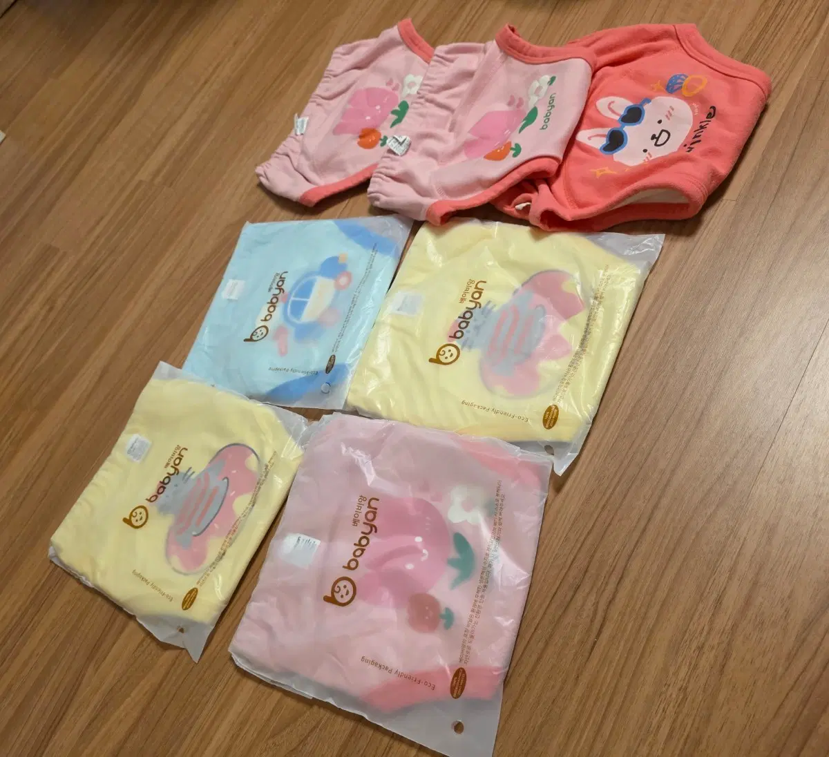 베이비앙 국내생산 배변훈련팬티 100호 전부 새상품