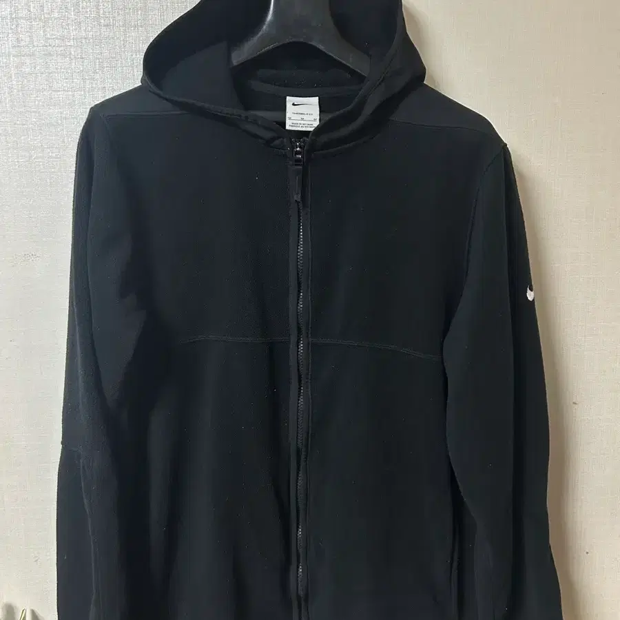 나이키 써마핏 테크 플리스 후드집업 M 블랙