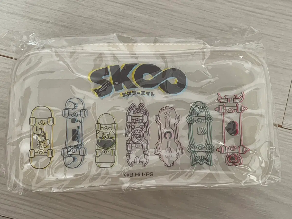 SK8 에스케이에이트 클리어 파우치