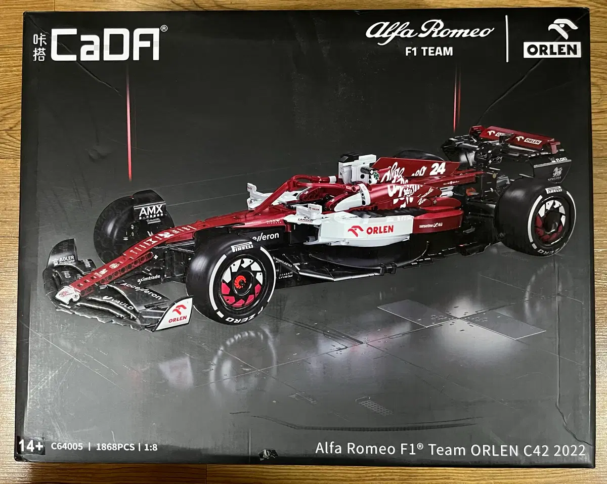 CaDA 알파 로메오 F1팀 ORLEN C42 2022 1868PCS