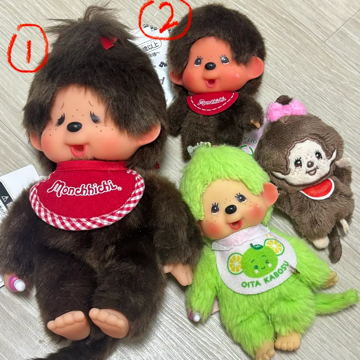 일괄 몬치치(오이타 한정, 빅헤드 보이, 스탠다드, 가챠 등)