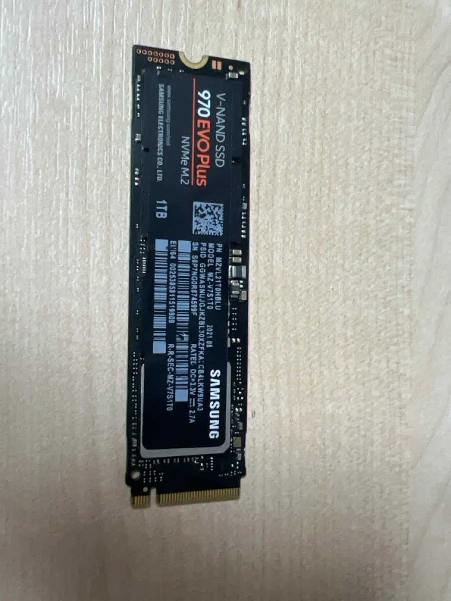 삼성전자 970 EVO Plus SSD 1TB