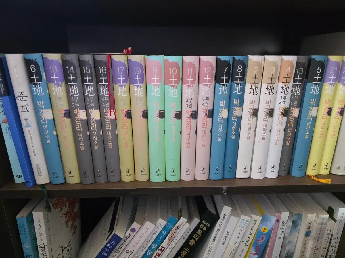박경리 토지 나남출판 전21권 완질 세트