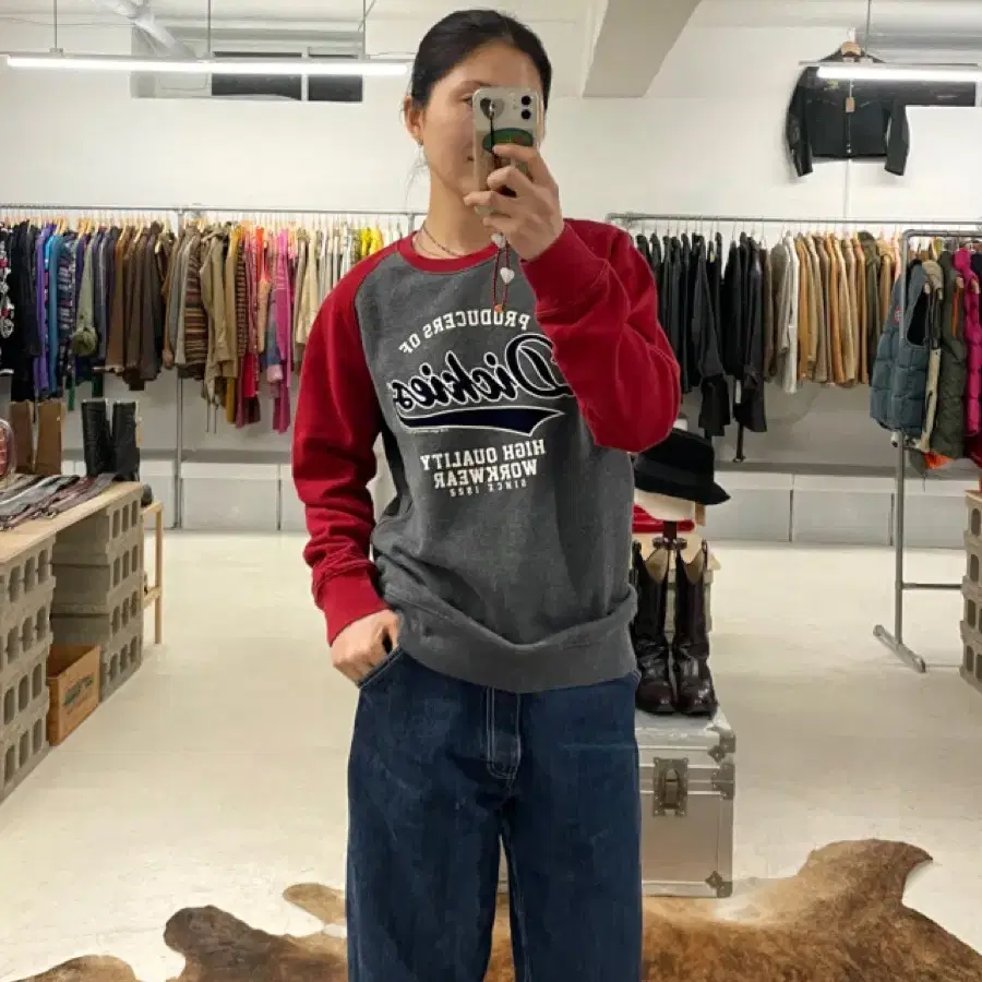 디키즈 나그랑 맨투맨 스웻셔츠
