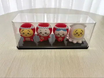치이카와 (먼작귀) 타코 착용 타코 착용 오징어 하치와레 토끼 4개 세트 소프트 비닐 피규어 2
