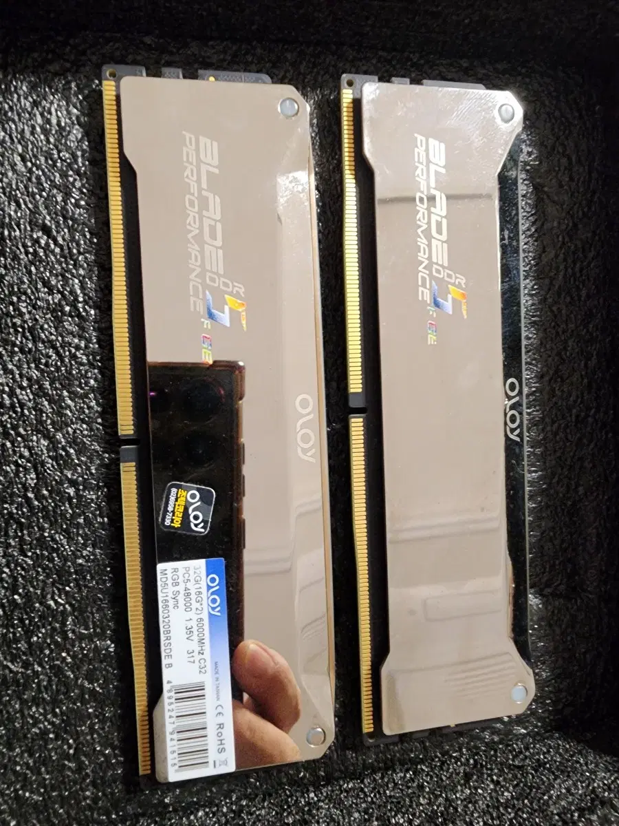 oloy ddr5 램,게일 ddr5,팀그룹 ddr5, 하이닉스 ddr5 램