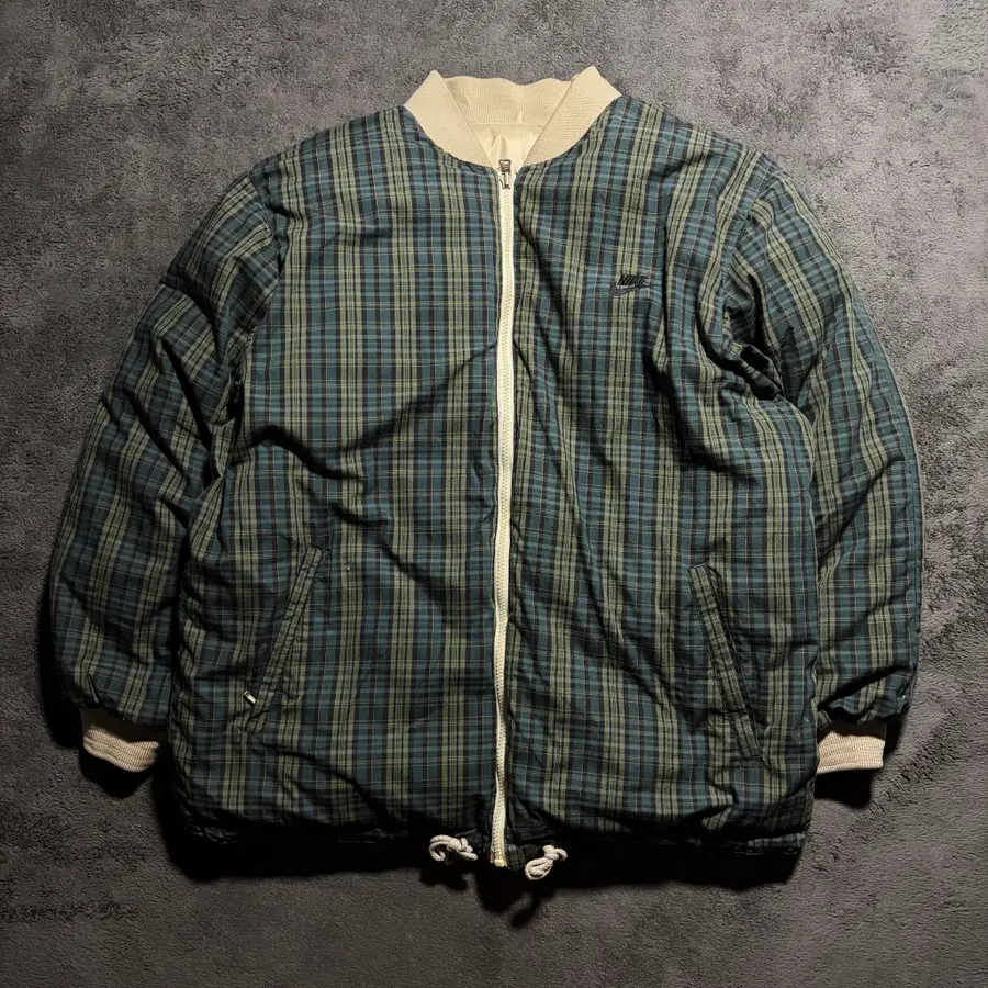 90s 나이키 삼나 스포츠 리버시블 패딩
