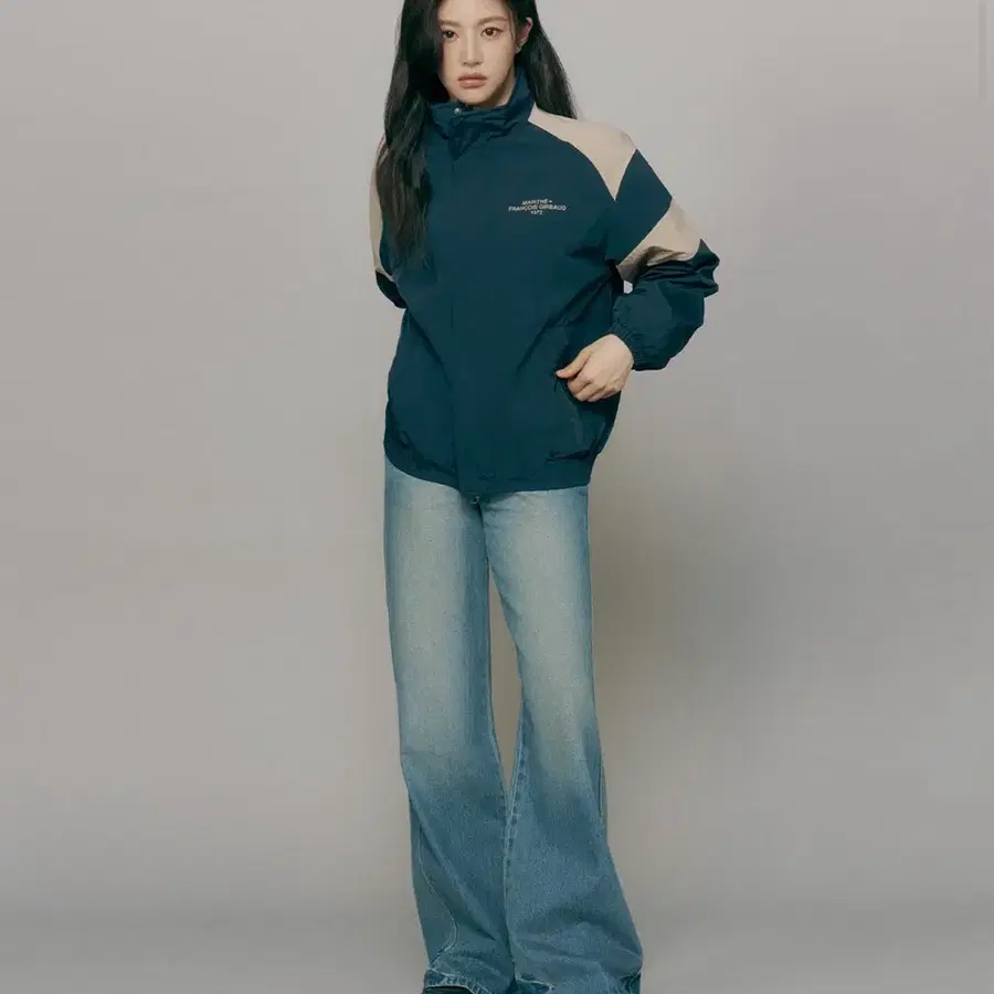 마리떼 프랑소와 저버_ VINTAGE WASHED WIDE DENIM PANTS vintage