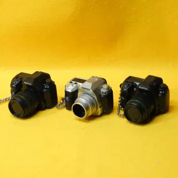 PENTAX 캡슐 토이 K-5 K-7 미니어처 3개 세트