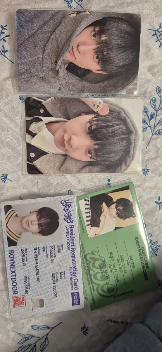 보넥도 재현 포카 일괄
