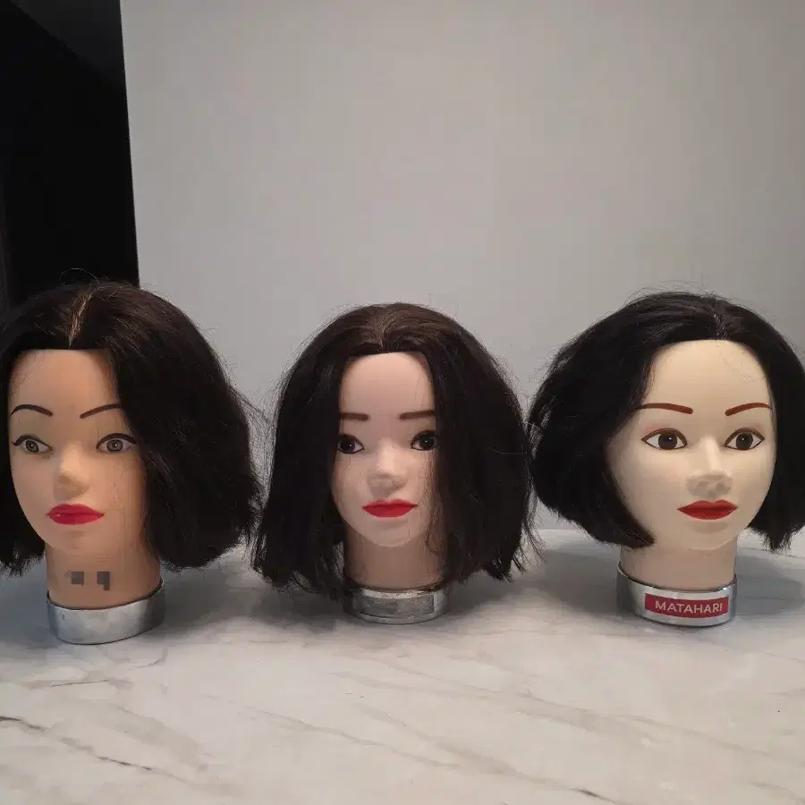 인모  통가발  100%