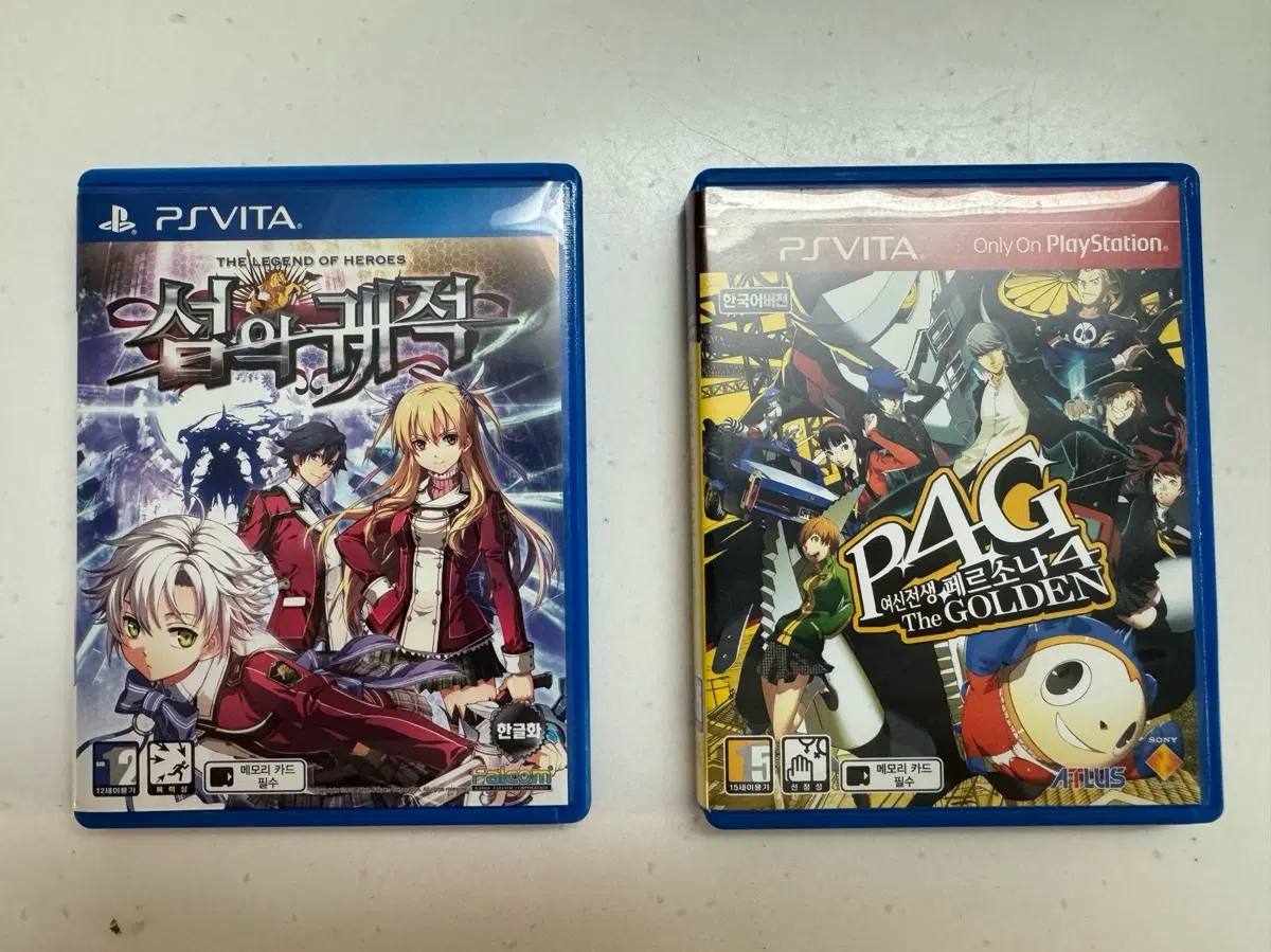 PSVITA 영웅전설 섬의 궤적 / 페르소나4 더 골든