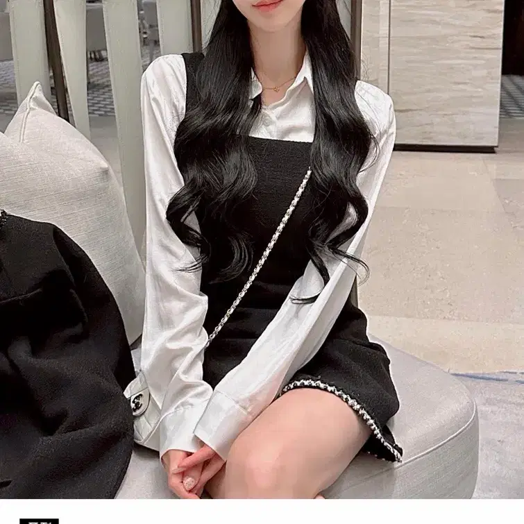 메이윤 스탠다드 실키 셔츠(white)